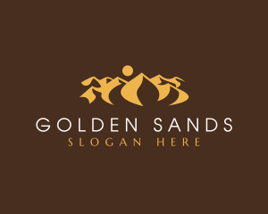 Sand - Sand Dune Desert logo design