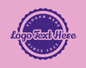 Circle - Cute Retro Company logo design