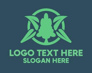 Bio - Eco Tree Leaf logo design