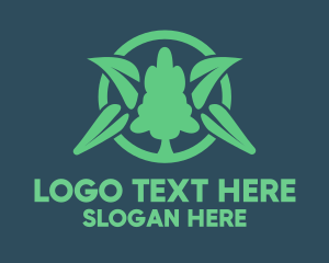 Eco Tree Leaf  Logo