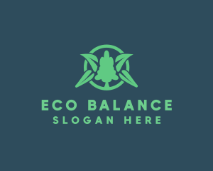 Nature Eco Tree  logo design