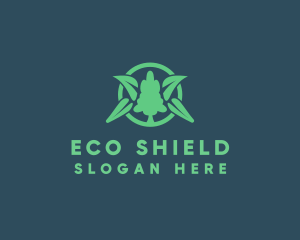 Nature Eco Tree  logo design