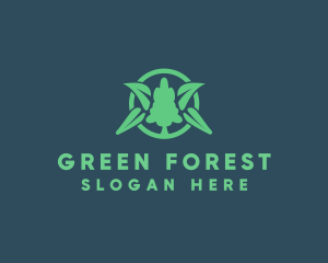 Eco Tree Leaf  logo design