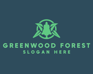 Nature Eco Tree  logo design