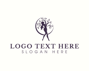 Leaf - Wellness Body Tree logo design