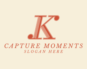 Microblading - Elegant Stylish Lifestyle Letter K logo design