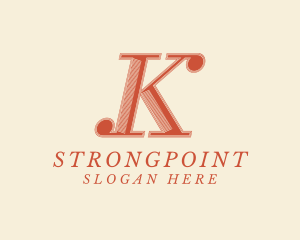 Advisory - Elegant Stylish Lifestyle Letter K logo design