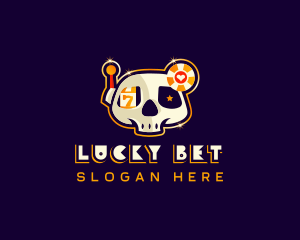 Gambling - Skull Casino Gambling logo design