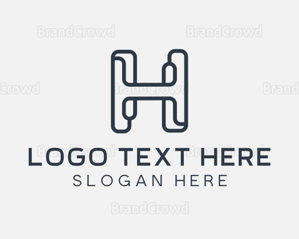 Creative Studio Letter H Logo