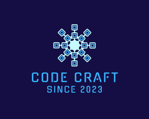 Encoding - Software Cyber Startup logo design