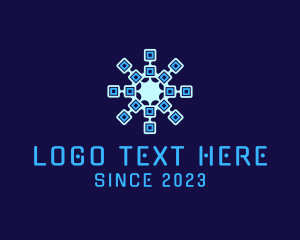Technician - Software Cyber Startup logo design