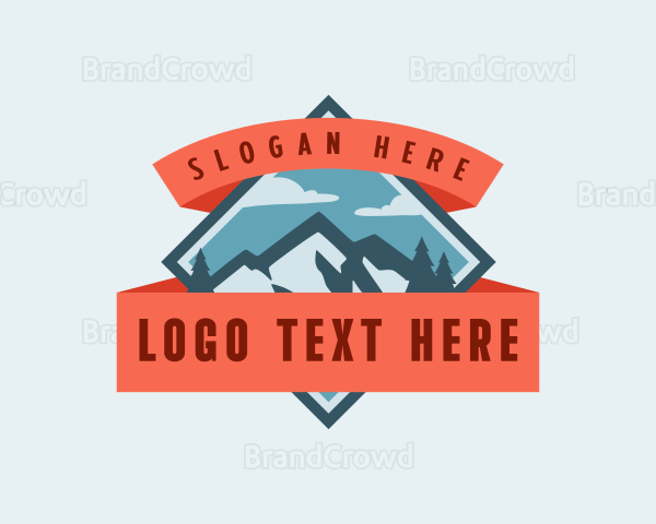 Mountain Outdoor Adventure Logo