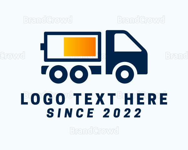 Automotive Battery Truck Logo