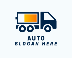 Automotive Battery Truck Logo