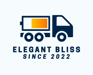 Movers - Automotive Battery Truck logo design