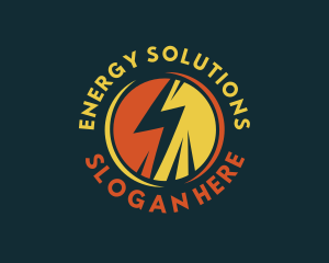 Lightning Power Energy logo design