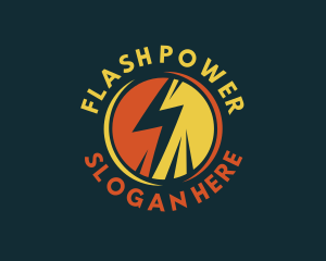 Lightning Power Energy logo design