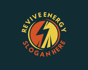 Lightning Power Energy logo design