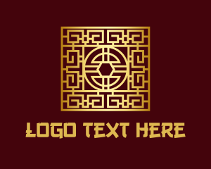Chinese Decorative Tile Logo
