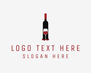 Bottle - Alcohol Liquor Bar logo design