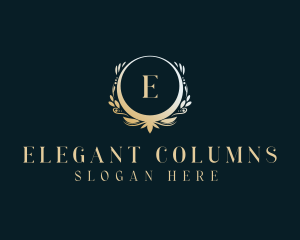 Floral Elegant Beauty logo design