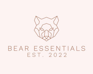 Bear - Minimalist Wild Bear logo design