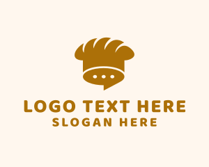 Bread - Baguette Toque Chat logo design