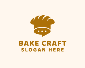 Baguette Toque Chat logo design