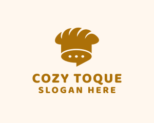 Baguette Toque Chat logo design