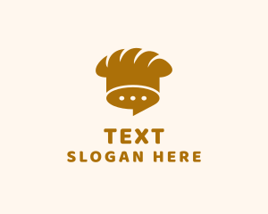 Baguette Toque Chat logo design