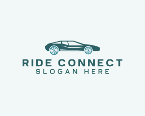 Rideshare - Car Driving Rideshare logo design