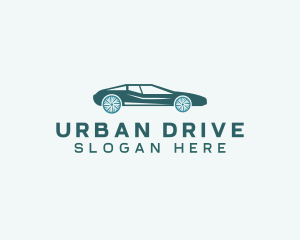 Car Driving Rideshare logo design