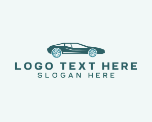Carpool - Car Driving Rideshare logo design