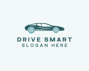 Car Driving Rideshare logo design