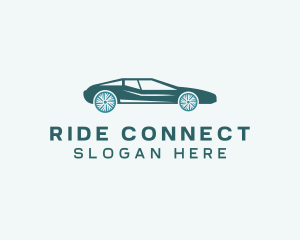 Car Driving Rideshare logo design