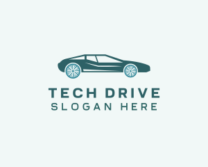 Car Driving Rideshare logo design