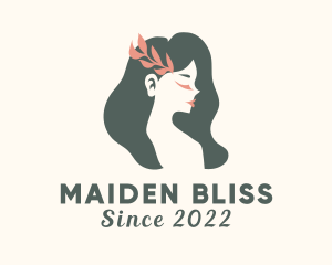 Maiden - Nature Beautiful Maiden logo design