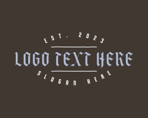 Olden - Gothic Business Company logo design