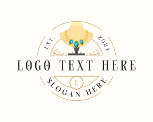 Luxury - Luxury Necklace Jewelry logo design