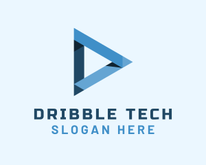 Triangle Media Tech logo design