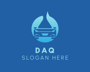 Racing - Water Droplet Car Wash logo design