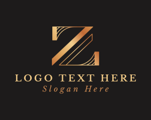 Interior Design - Gold Fashion Tailoring Boutique logo design