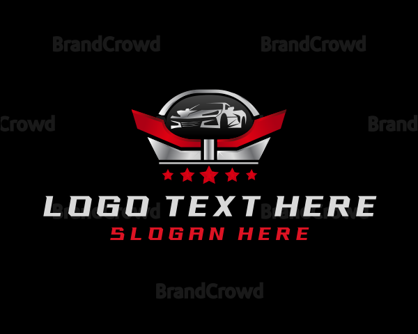 Automobile Vehicle  Car Dealer Logo