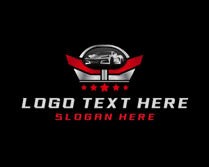 Mechanical - Automobile Vehicle  Car Dealer logo design