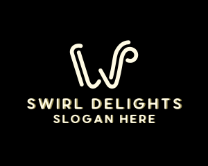 Swirl - Cursive Swirl Boutique logo design