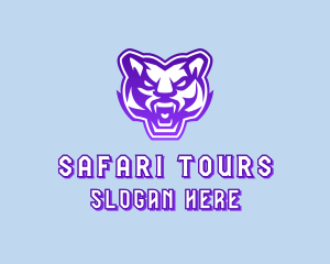 Wild Lion Safari logo design