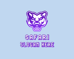 Wild Lion Safari logo design