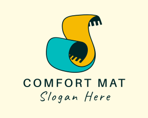 Mat - Rug Carpet Furnishing logo design