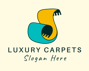 Carpet - Rug Carpet Furnishing logo design