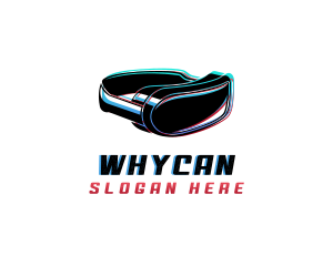 Virtual Headset Gadget Logo